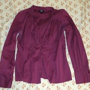 Maroon Blouse